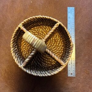 Wicker Utensil Holder